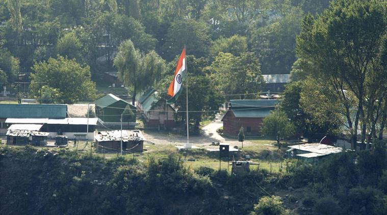 Uri: The Army Brigade camp which was attacked by militants in Uri, Jammu and Kashmir on Sunday. PTI Photo by S Irfan(PTI9_18_2016_000191B)